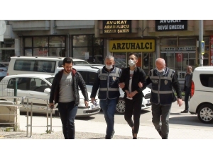 Çaldığı Malzemelerle Otel Odasında Yakalanan Zanlı Adliyeye Sevk Edildi