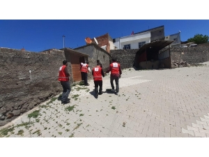 Kızılay’dan Çınar’da 160 Aileye Gıda Yardımı