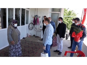 Kaymakam Mutlu Şehit Annelerini Ziyaret Etti