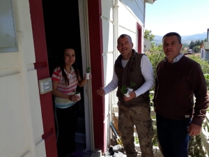 Annelere Çiçek Yerine Sebze Fidesi