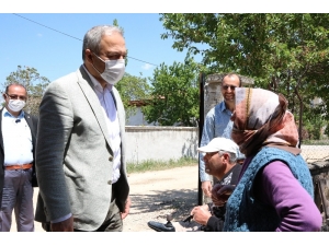 Başkan Üçok’tan Fedakar Anneye Akülü Araba Sözü