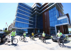 Salgınla Mücadeleye Bisikletli Destek