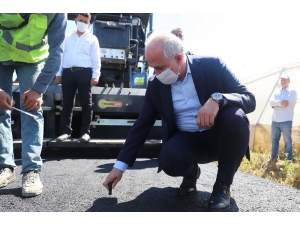 Başkan Gültak, Asfalt Çalışmalarını Denetledi