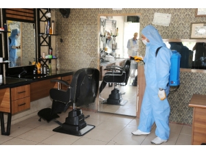 Toroslar Belediyesinden Berber Ve Kuaförlere Hijyen Desteği