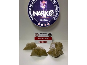 Yalova’da Durdurulan Araçtan 2 Kilo Esrar Çıktı