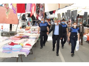 Koçarlı İlçe Pazarında Normale Dönüş Başladı