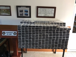 Msb: “6 Bin 578 Paket Kaçak Sigara Ele Geçirildi