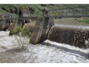 Kars Çayı, Yağmur Ve Karın Erimesiyle Taştı