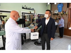 Kuaför Ve Berberlere Hijyen Desteği