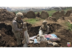 Şırnak’ta Teröristlere Ait Mühimmat Ele Geçirildi