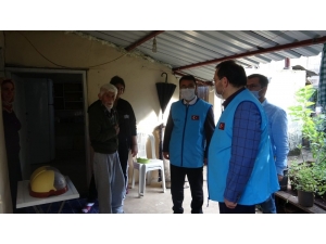 Müftü Kondi Devreye Girdi Yaşlı Adamın Evi Onarıldı