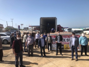 Çilek Üretim Merkezi Hüyük’e Fide Desteği