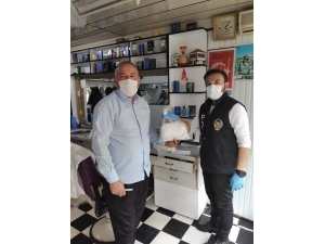 Alaplı Kaymakamlığı Maske Dağıttı