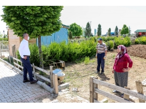 Meram Hobi Bahçelerinde Ekim Zamanı