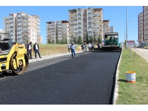 Kahta Belediyesi Sıcak Asfalt Çalışmalarına Başladı