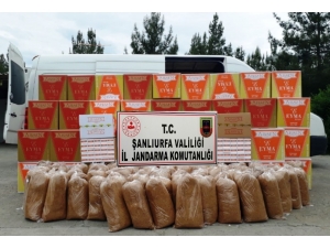 Şanlıurfa’da 1 Milyon 500 Bin Kaçak Makaron Ele Geçirildi