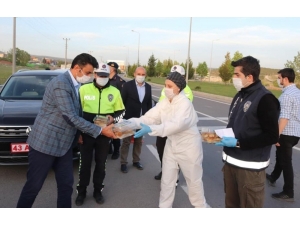 Kaymakam Kara, Kontrol Noktalarını Denetledi