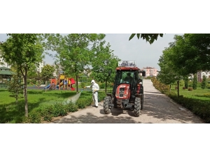 Karatay’da İlaçlama Çalışmaları Başladı