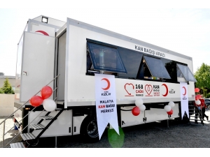 Kızılay’dan Malatya’ya Yeni Mobil Kan Bağışı Aracı