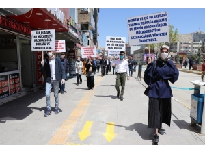 Van’da Korona Virüsle Mücadele Yürüyüşü