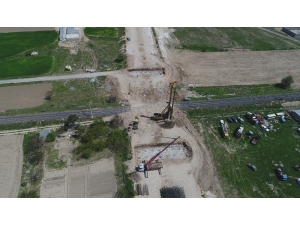 Ditaş Kavşağı Ve Demiryolu Üst Geçidi İnşaatı Başladı