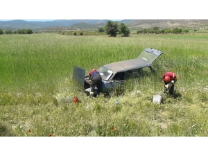 İtfaiye Eri Kaza Yapan Otomobildeki Kuzuya Eliyle Su İçirdi