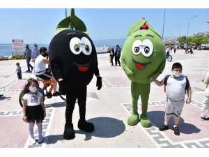 Gemlikli Çocukları Çizgi Kahramanlar Karşıladı