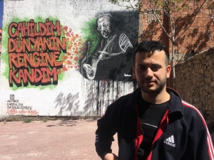 Bu Ressam, Niğde Sokaklarını Renklendiriyor