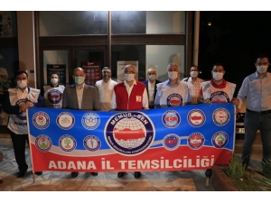 Memur-sen Adana Temsilciğinden Kızılay’a Kan Bağışı