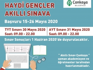 Çankaya’dan Gençlere 19 Mayıs Armağanı “Akıllı Sınav”