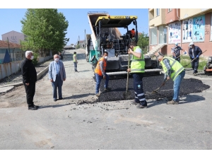 Ergene’de Asfaltlama Çalışmaları Sürüyor