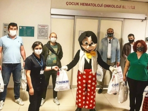 Eses Taraftarı Lösemi Çocukları Unutmadı