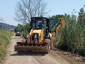 Sulama Kanalları Temizlendi