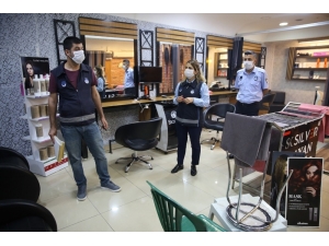 Haliliye’de Berber Ve Kuaförler Denetlendi