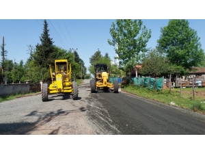 Büyükşehir’den 17 İlçede Yol Seferberliği