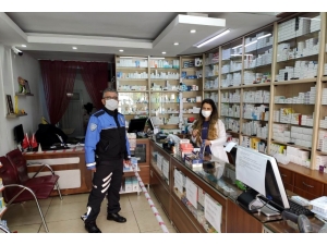 İl Emniyet Müdürlüğü Görevlilerinden Eczacılara Ziyaret