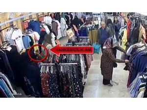 Alışveriş Yapan Kadınların Korkulu Rüyası Kameralara Yakalandı