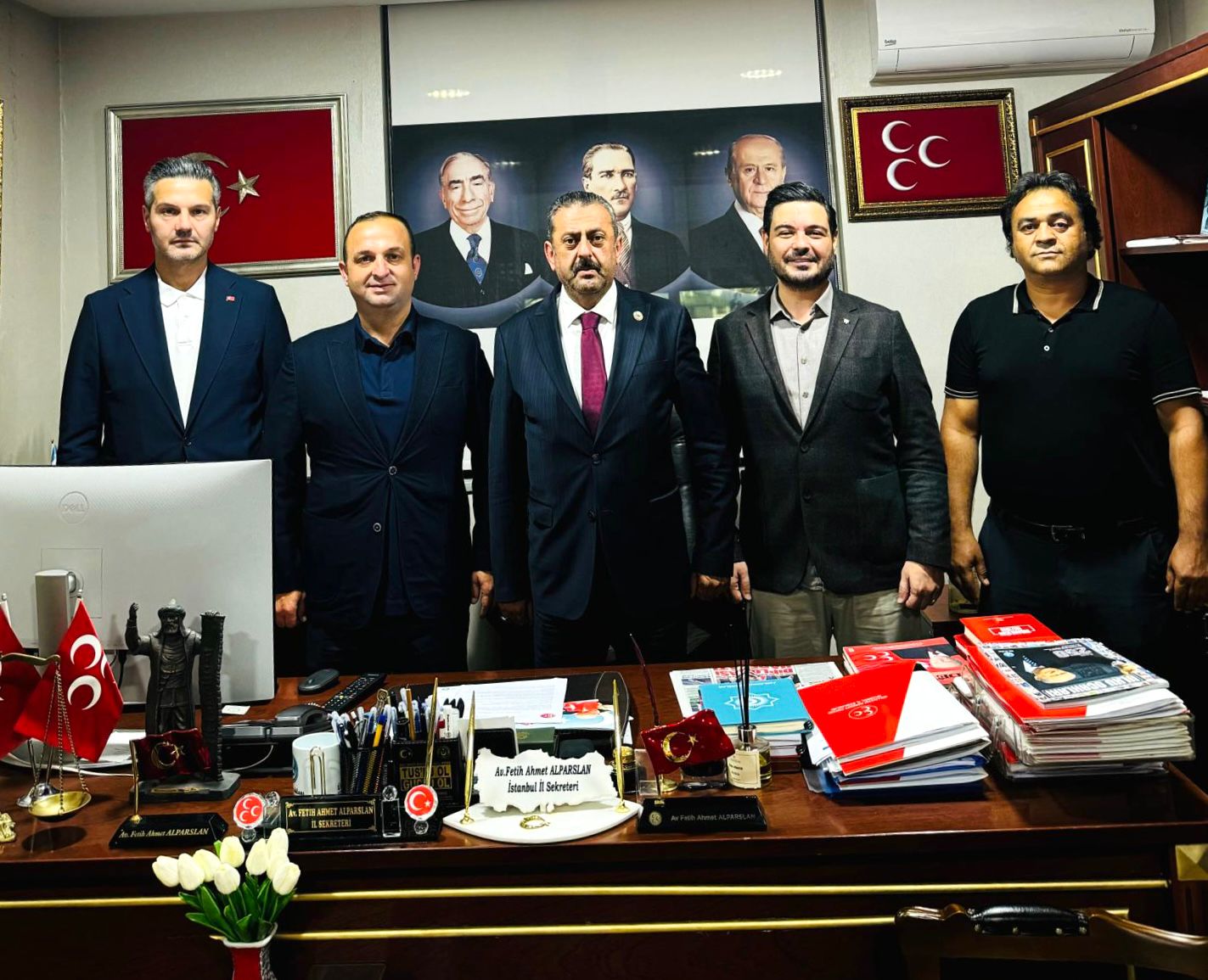 Yerli Bilişim Sektörü Temsilcilerinden MHP İstanbul İl Başkanlığı’na Ziyaret