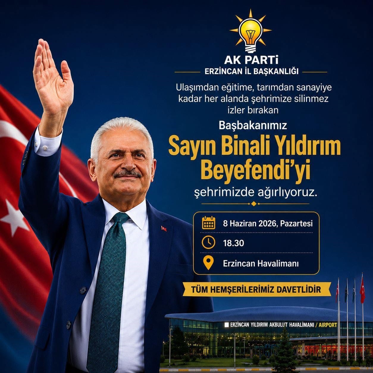 binali-yildirim-erzincan-a-geliyor