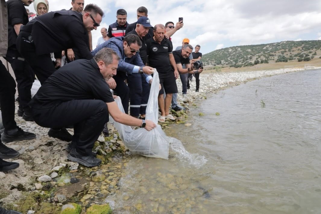 kutahya-da-porsuk-baraji-goleti-ne-107-bin-500-balik-yavrusu-birakildi