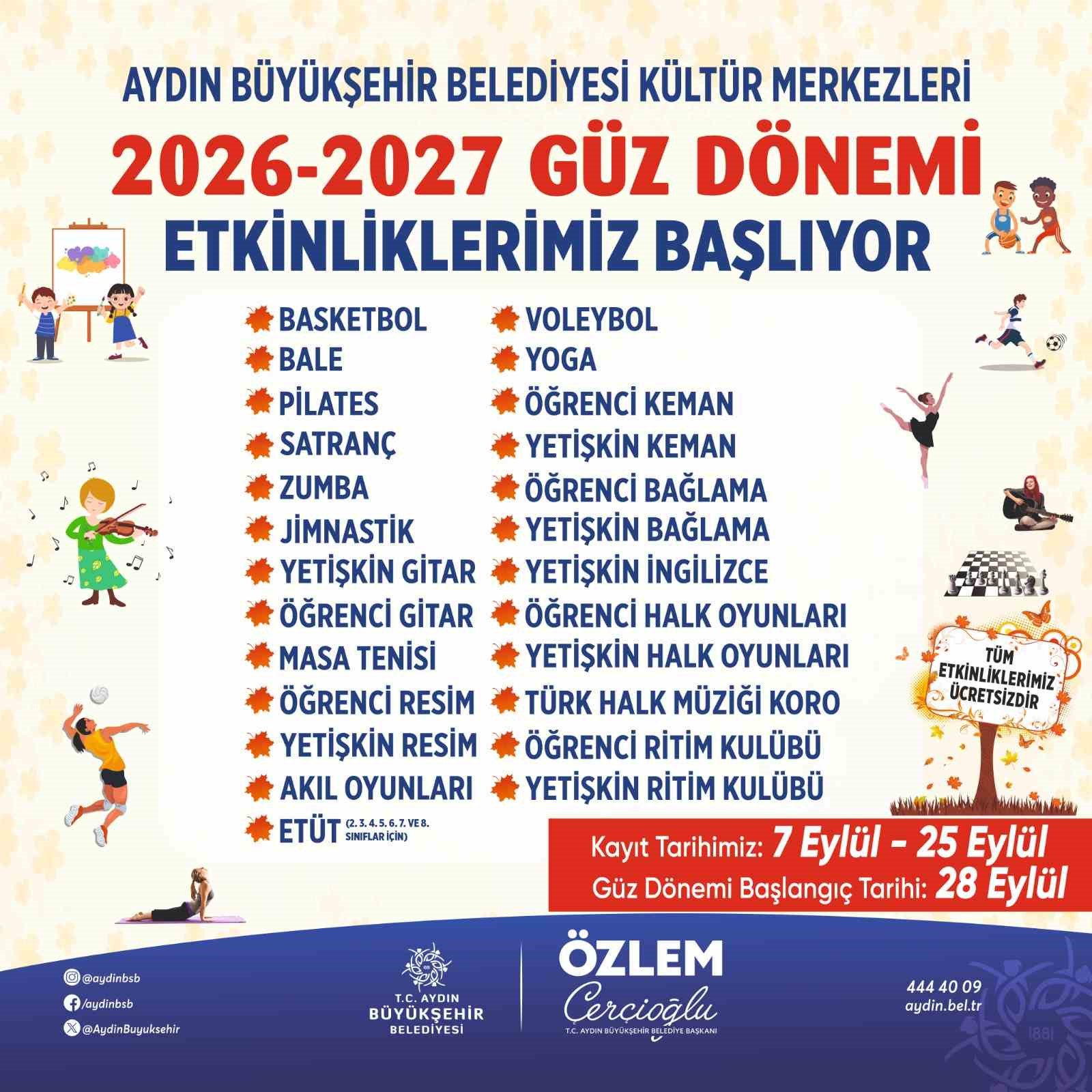 aydin-buyuksehir-belediyesi-guz-donemi-etkinlikleri-basliyor