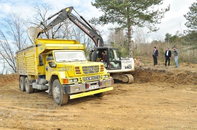 Abana Kent Ormanında Çalışmalar Sürüyor