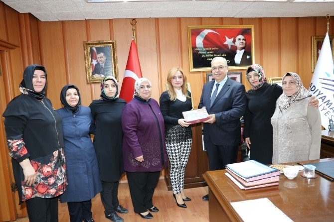 Kadın Kolları Başkanlarından, Başkan Kutlu’ya Ziyaret