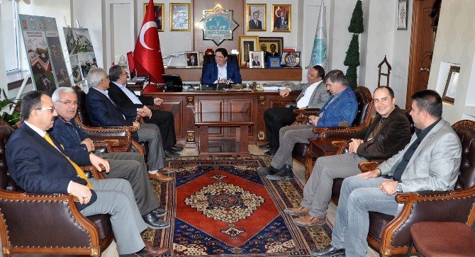 Ak Heyetten Aksaray Belediyesi’ne Ziyaret