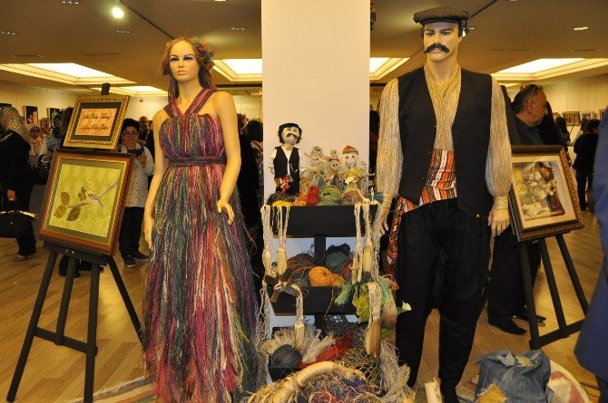 Alanya’da El Sanatları Sergisi Kadınlar Gününde Açıldı