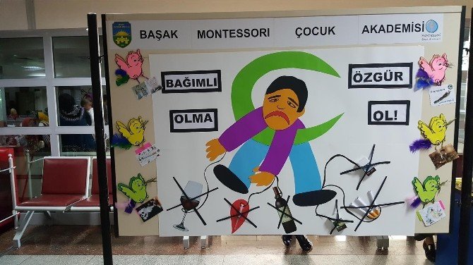 Başak Kolleji’nin Minikleri Zararlı Alışkanlıklara Dikkat Çekti