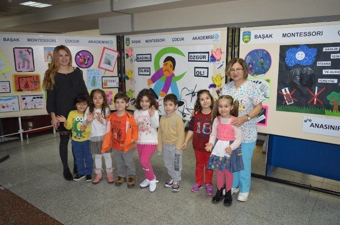 Başak Kolleji’nin Minikleri Zararlı Alışkanlıklara Dikkat Çekti