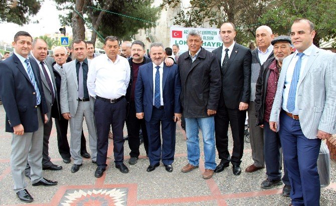 Aydınlı Minibüsçüler Şehitler İçin Lokma Döktürdü