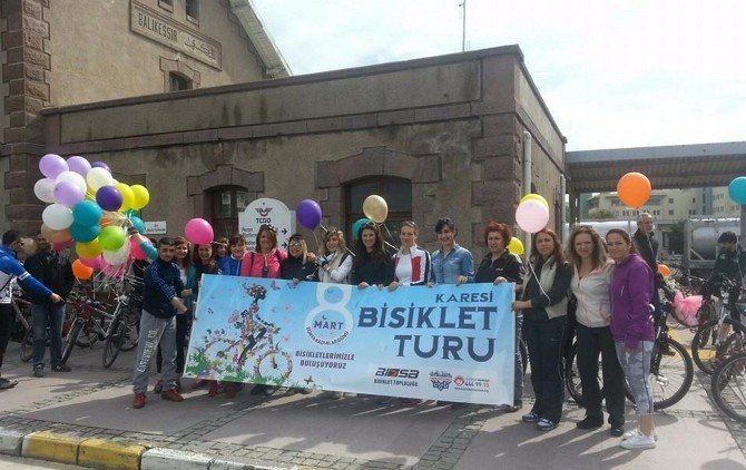 Karesili Kadınlar Özgürlüğe Pedal Bastı