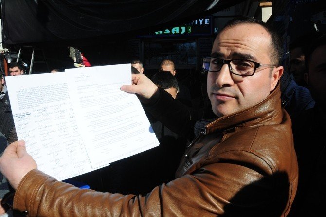 Esnaftan Belediyeye Tepki